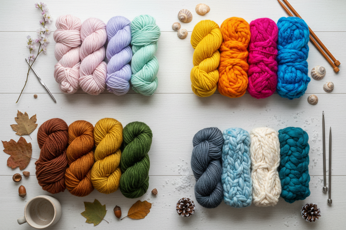 New Year, New Projects: Essential Tips for Yarn Selection and Stash Organization