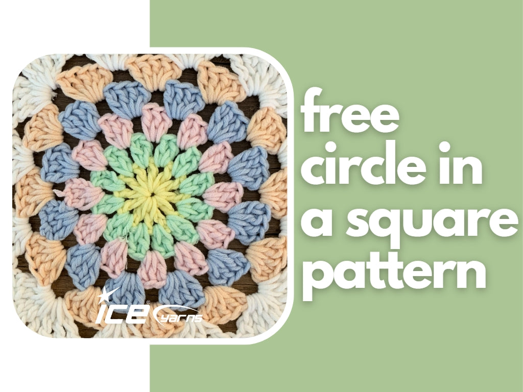 Free Circle In A Square Pattern