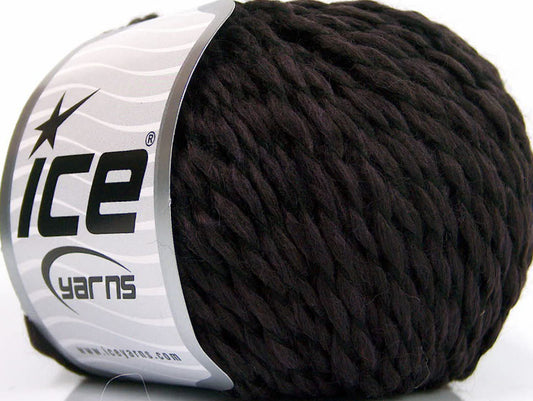 Lot of 8 Skeins ICE SALE PLAIN Hand Knitting Yarn Dark Maroon