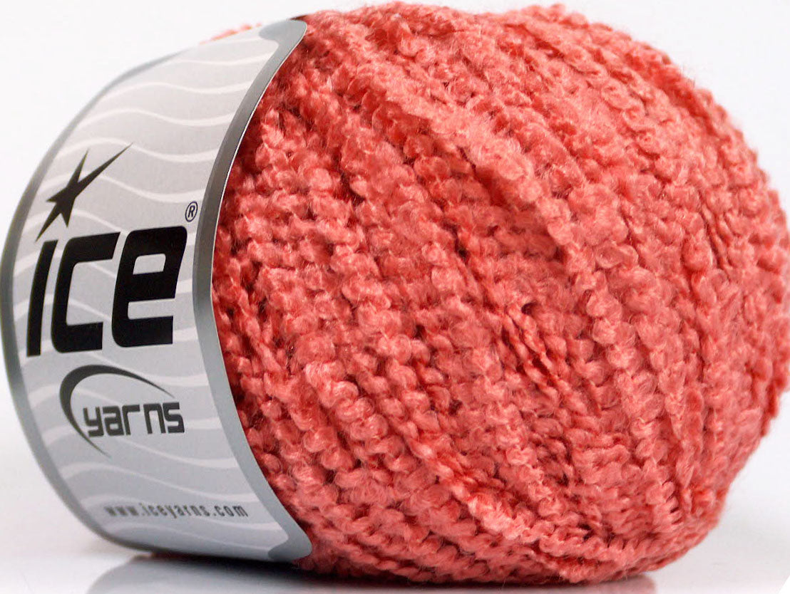 Lot of 8 Skeins ICE MISC SALE Hand Knitting Yarn Salmon