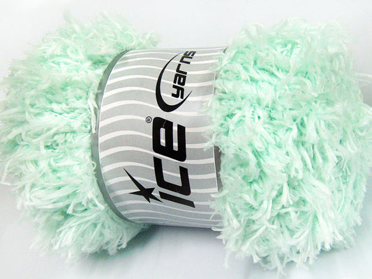 Lot of 2 x 200gr Skeins Ice Yarns LAMBKIN (100% MicroFiber) Yarn Mint Green