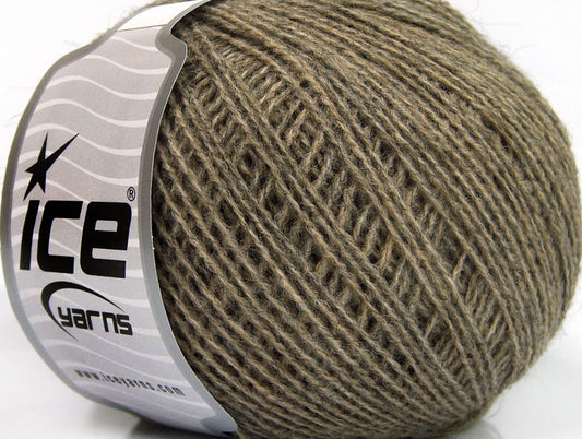 Lot of 8 Skeins ICE MASTER ALPACA FINE (25% Alpaca 25% Merino Wool) Yarn Camel