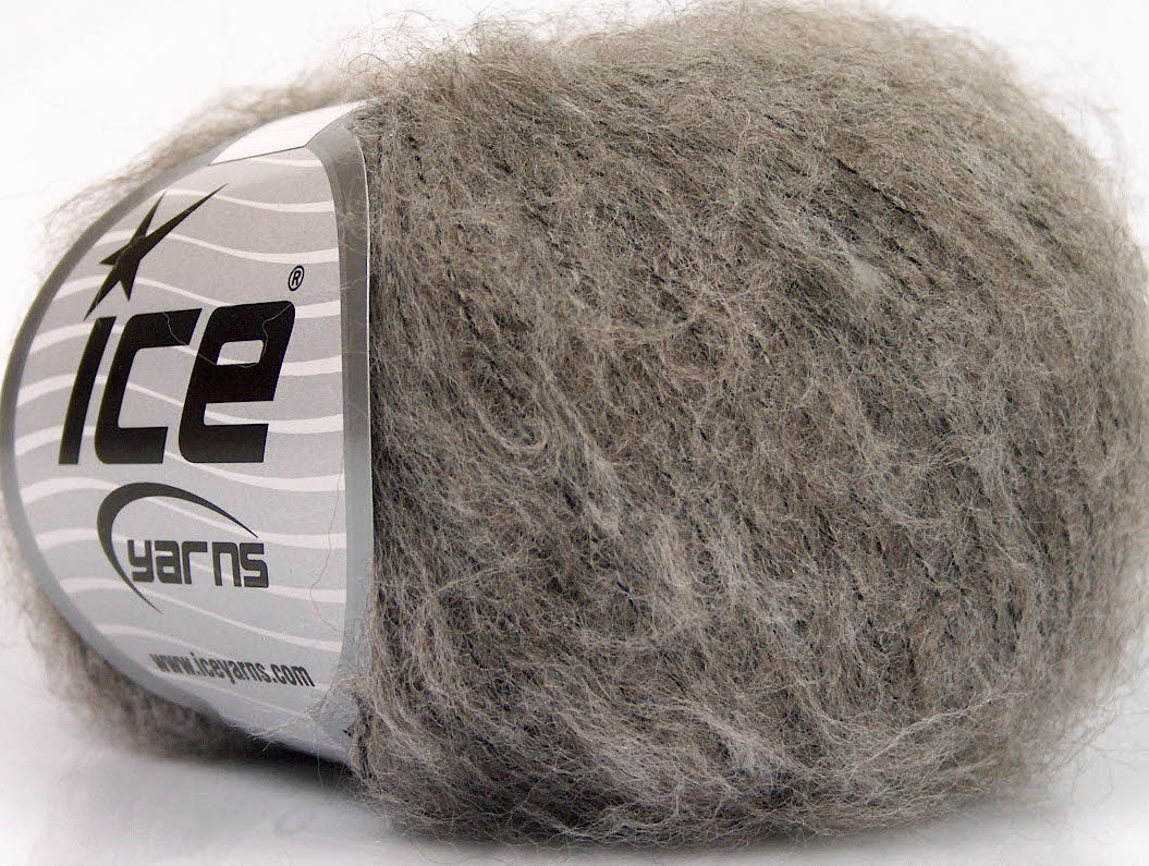 Lot of 10 Skeins Ice Yarns FREDDY WOOL (26% Wool 16% Viscose) Yarn Light Camel