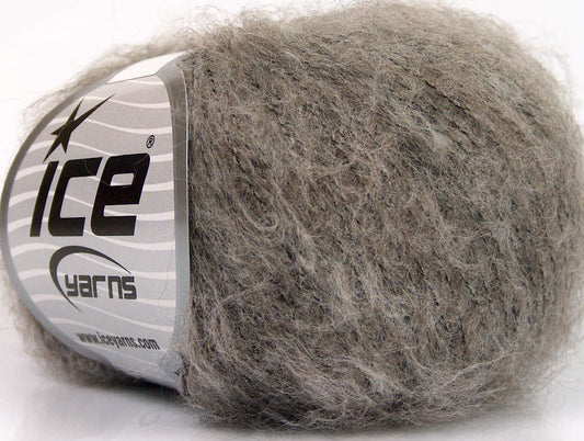 Lot of 10 Skeins Ice Yarns FREDDY WOOL (26% Wool 16% Viscose) Yarn Light Camel