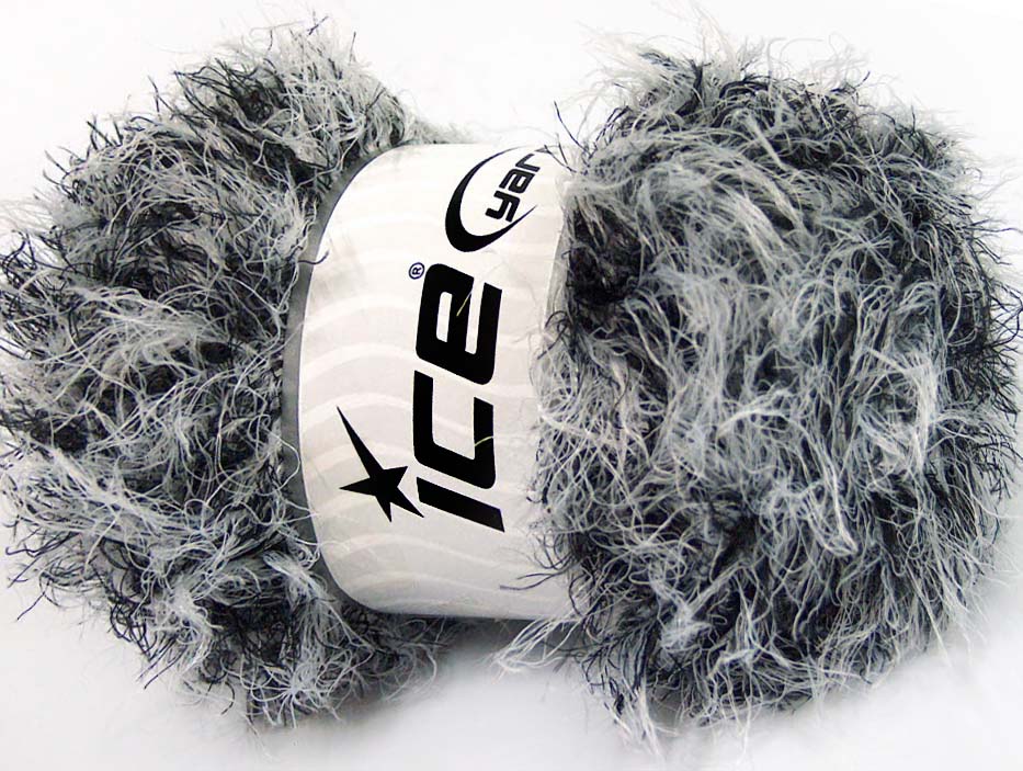 Lot of 4 x 100gr Skeins Ice Yarns TECHNO PLY Yarn Navy White Black