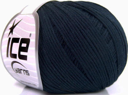 Lot of 8 Skeins Ice Yarns SALE SUMMER (67% Cotton) Hand Knitting Yarn Navy