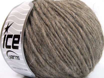 Lot of 8 Skeins Ice Yarns ETNO ALPACA (25% Alpaca 50% Merino Wool) Yarn Light Camel