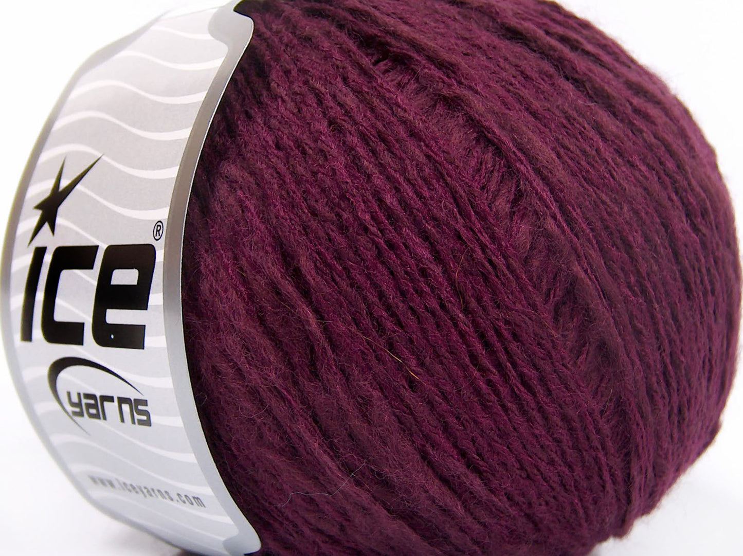 Lot of 8 Skeins Ice Yarns SALE WINTER (50% Wool) Hand Knitting Yarn Purple