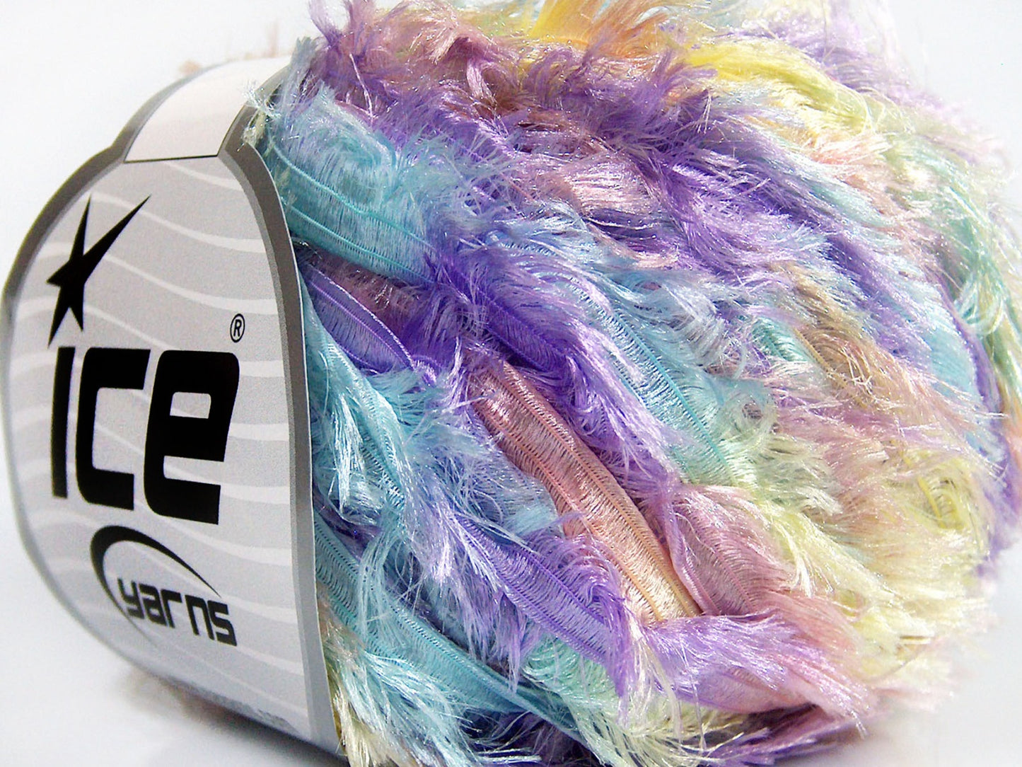 Lot of 8 Skeins Ice Yarns PERGAMON Hand Knitting Yarn Green Shades Lilac