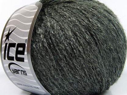 Lot of 8 Skeins Ice Yarns SALE SUMMER (60% Viscose) Yarn Dark Grey