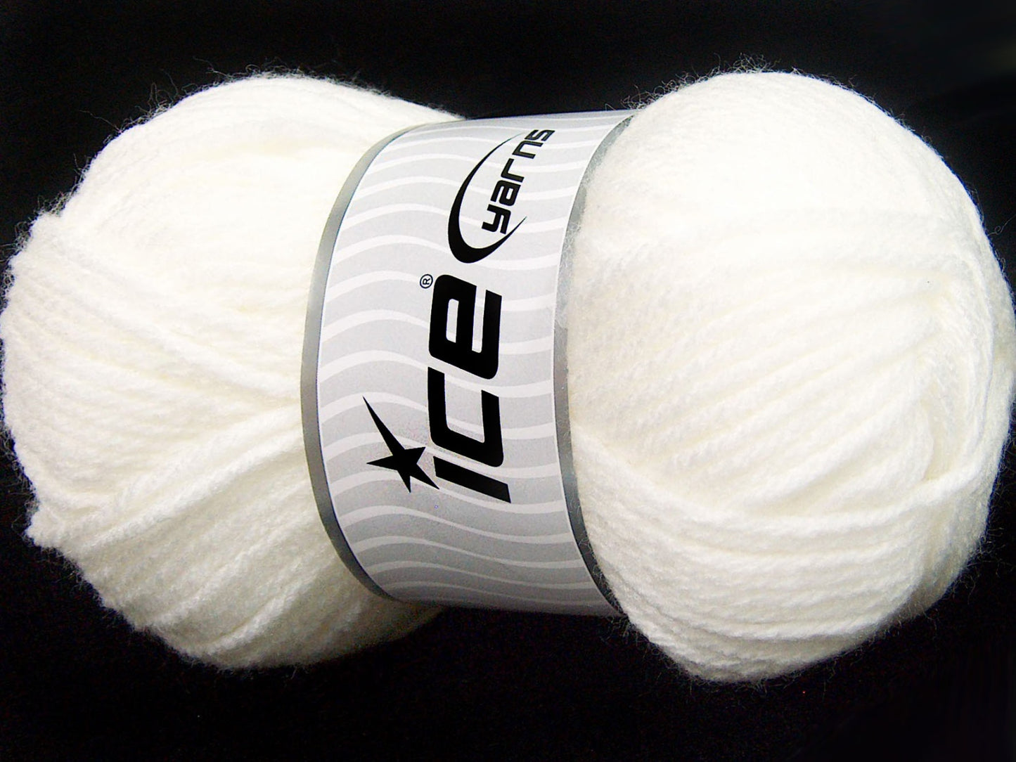 Lot of 4 x 100gr Skeins Ice Yarns CLASSIC CHUNKY Hand Knitting Yarn Ecru