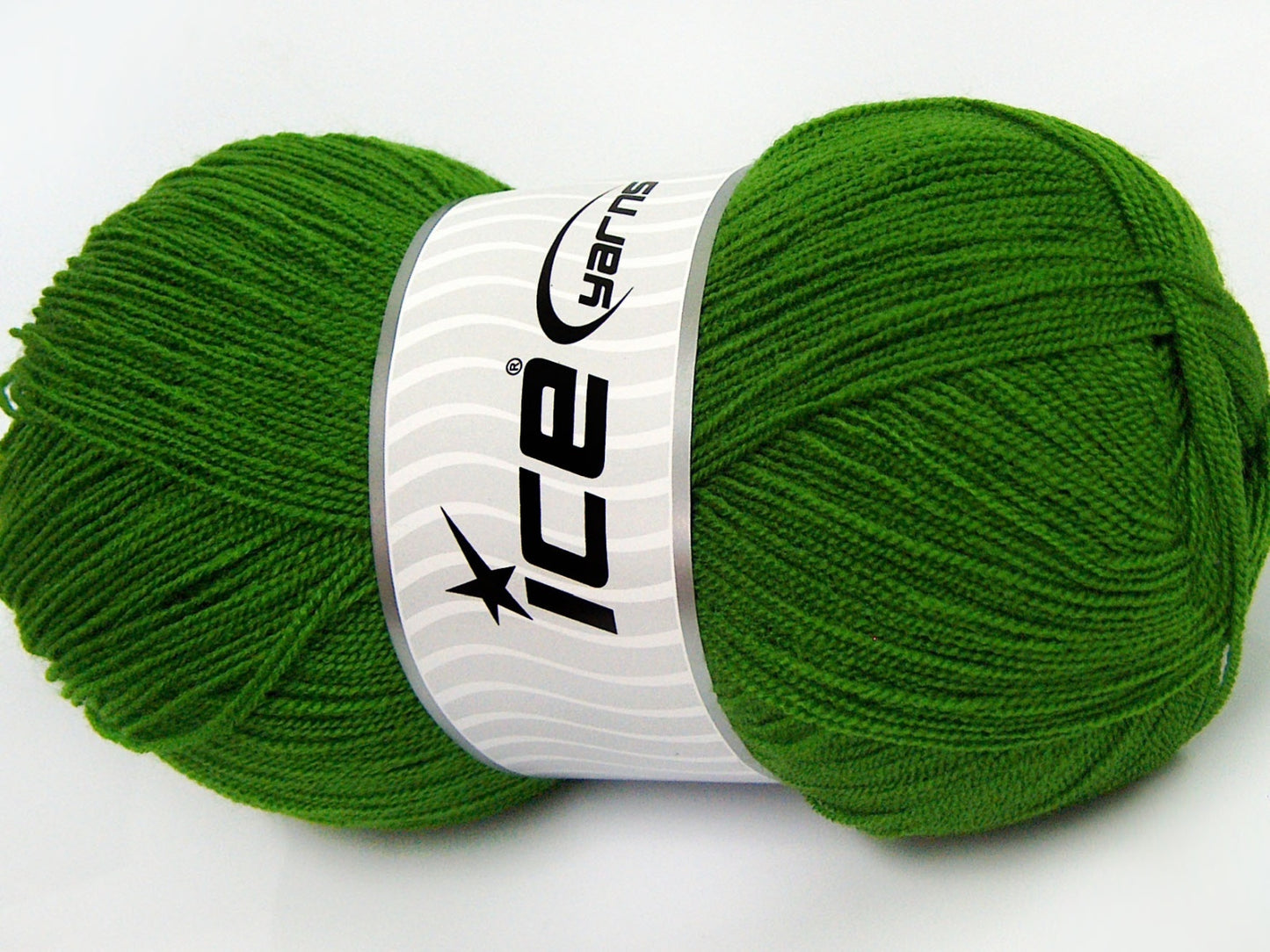 Lot of 4 x 100gr Skeins Ice Yarns KRISTAL Hand Knitting Yarn Green