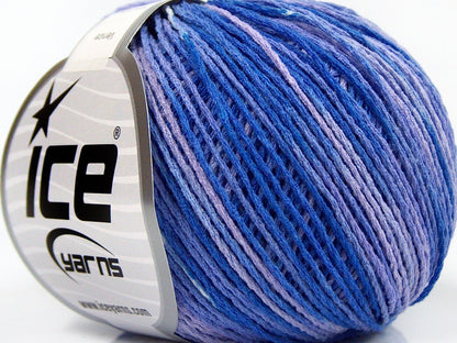 Lot of 8 Skeins Ice Yarns VENICE Hand Knitting Yarn Lilac Shades