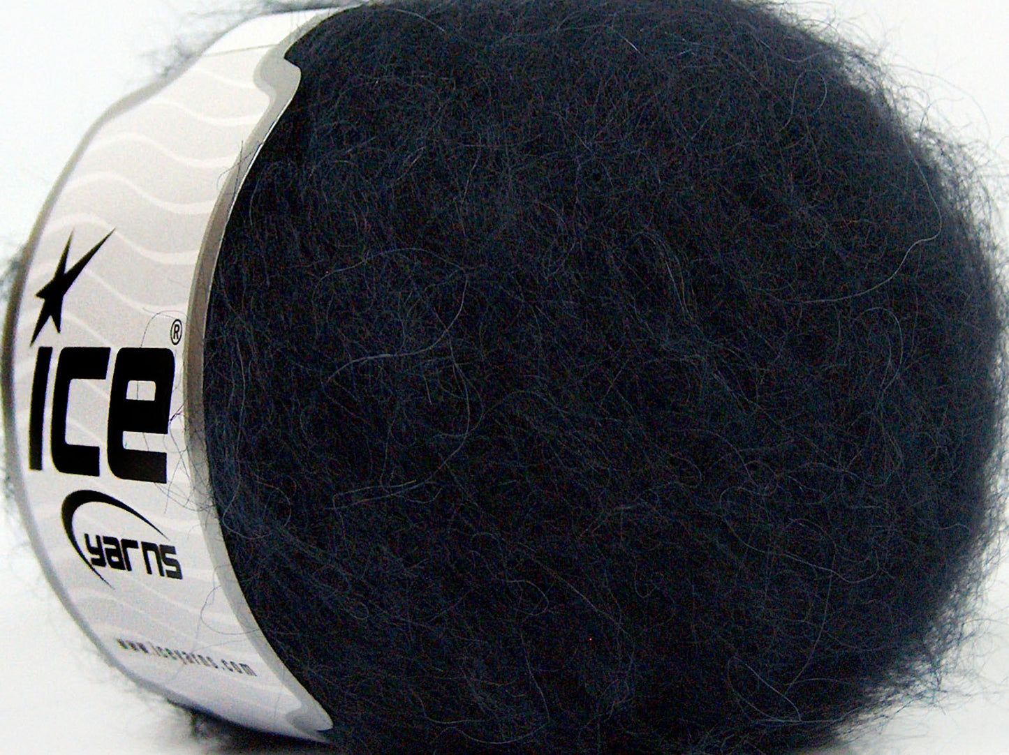 Lot of 8 Skeins Ice Yarns KID MOHAIR ALPACA LIGHT (41% Alpaca Superfine 41% Kid Mohair) Yarn Dark Navy