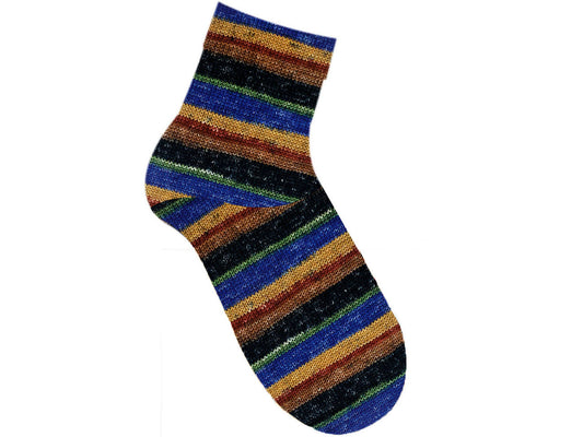 Lot of 4 x 100gr Skeins Ice Yarns SMART SOCK (75% Superwash Wool) Yarn Brown Shades Blue Green Black