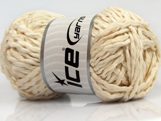 Lot of 4 x 100gr Skeins Ice Yarns SALE SUMMER (100% Cotton) Yarn Ecru