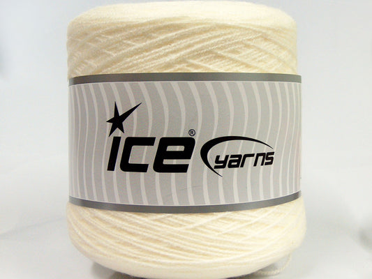 400 gr ICE YARNS BABY GOLD CONE Hand Knitting Yarn Cream