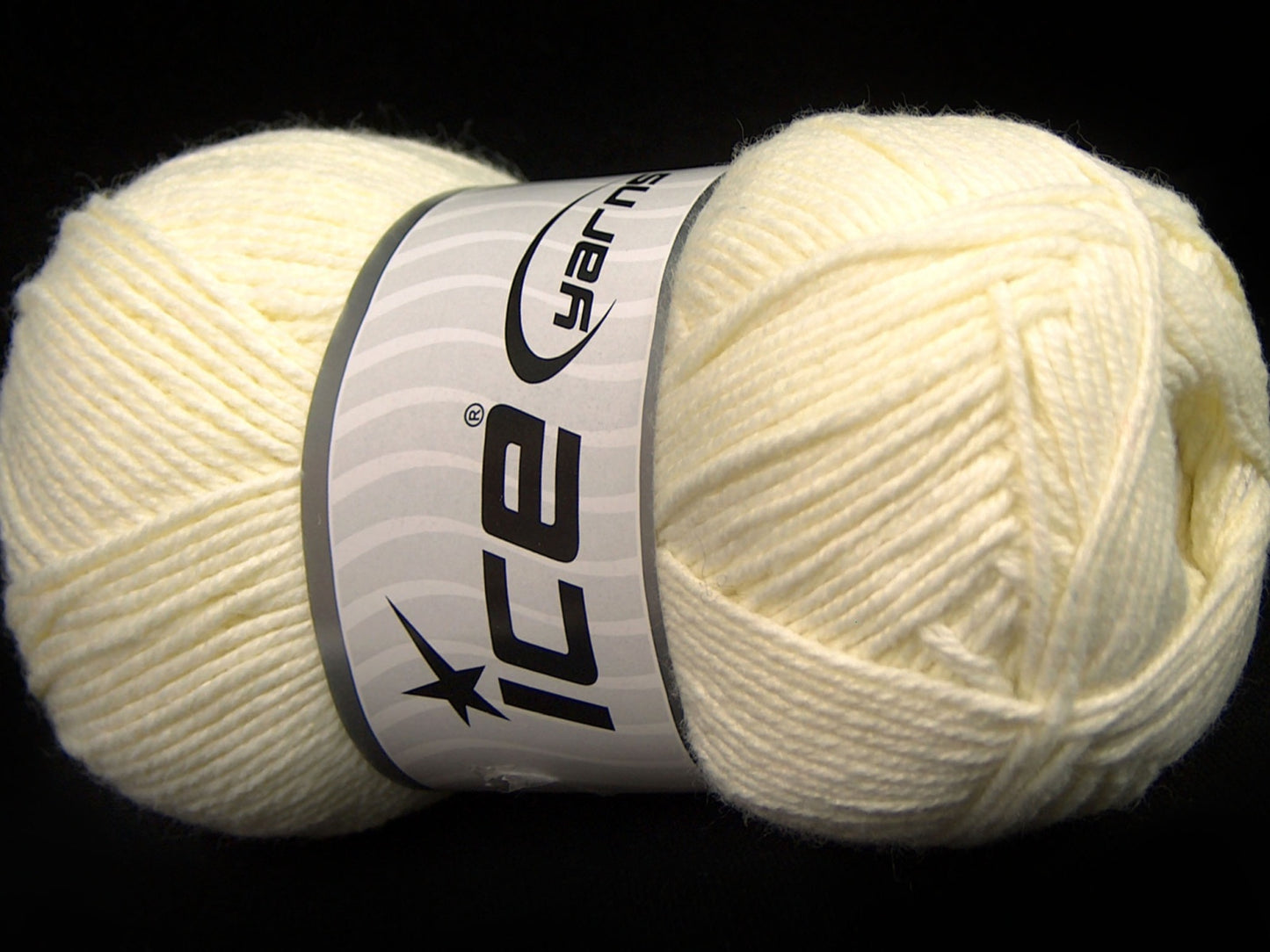 Lot of 4 x 100gr Skeins Ice Yarns BAMBOO BABY (60% Bamboo) Yarn Cream