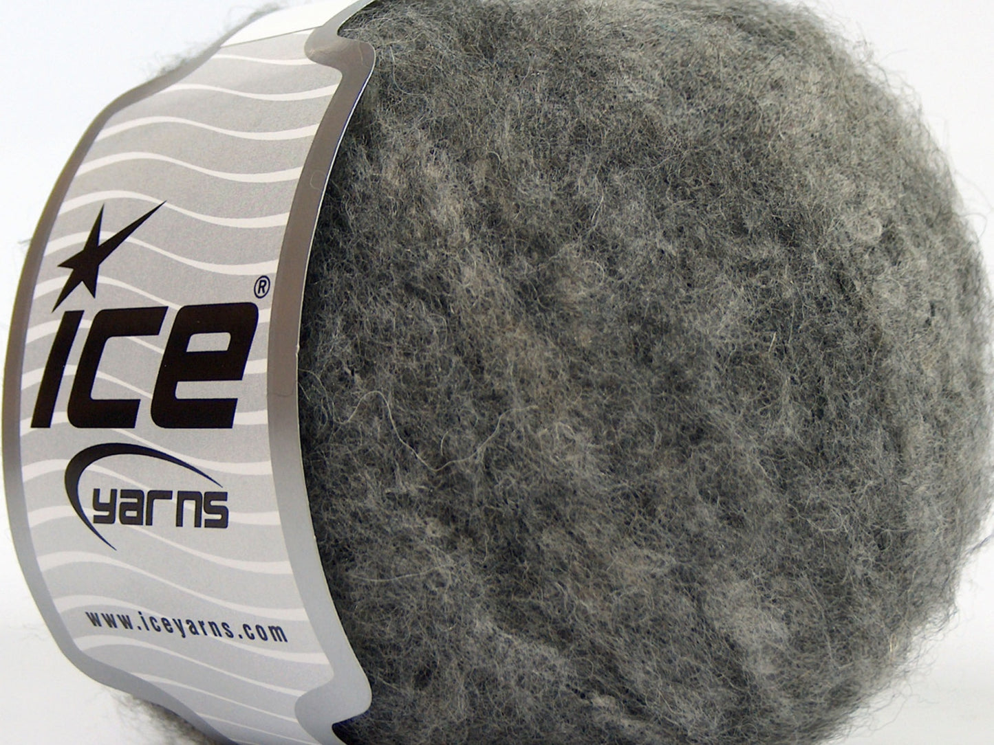 Lot of 8 Skeins Ice Yarns JAGUAR ALPACA (16% Alpaca 24% Wool) Yarn Grey Shades