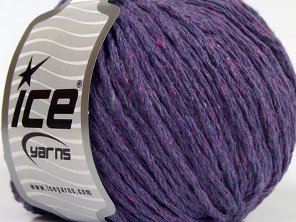 Lot of 4 x 100gr Skeins Ice Yarns SALE SUMMER (100% Cotton) Yarn Light Lilac