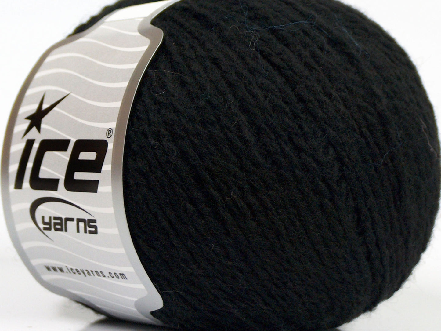 Lot of 8 Skeins Ice Yarns ANGORA COMFORT LIGHT (10% Angora 3% Elastan) Yarn Black