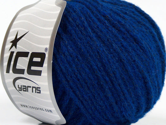 Lot of 8 Skeins Ice Yarns BABY ALPACA MERINO (30% Baby Alpaca 31% Extrafine Merino Wool) Yarn Saxe Blue