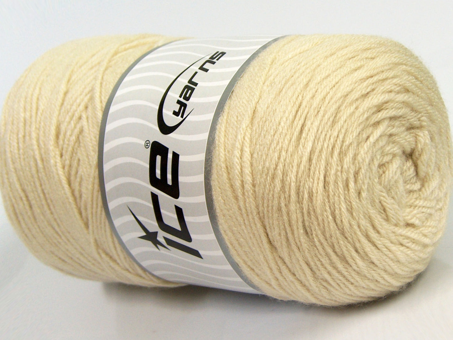 360 gr ICE YARNS SALE PLAIN Hand Knitting Yarn Dark Cream