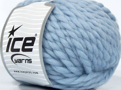 Lot of 4 x 100gr Skeins Ice Yarns SALE LUXURY-PREMIUM (100% Wool) Yarn Baby Blue