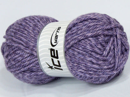 Lot of 4 x 100gr Skeins Ice Yarns MISC SALE Hand Knitting Yarn Lilac Shades