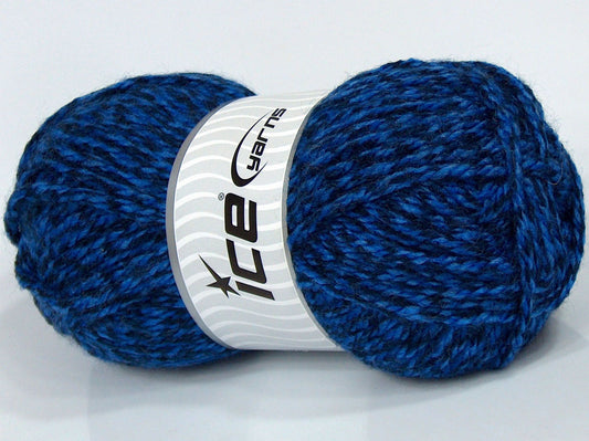 Lot of 4 x 100gr Skeins Ice Yarns MISC SALE Yarn Dark Navy Lavender