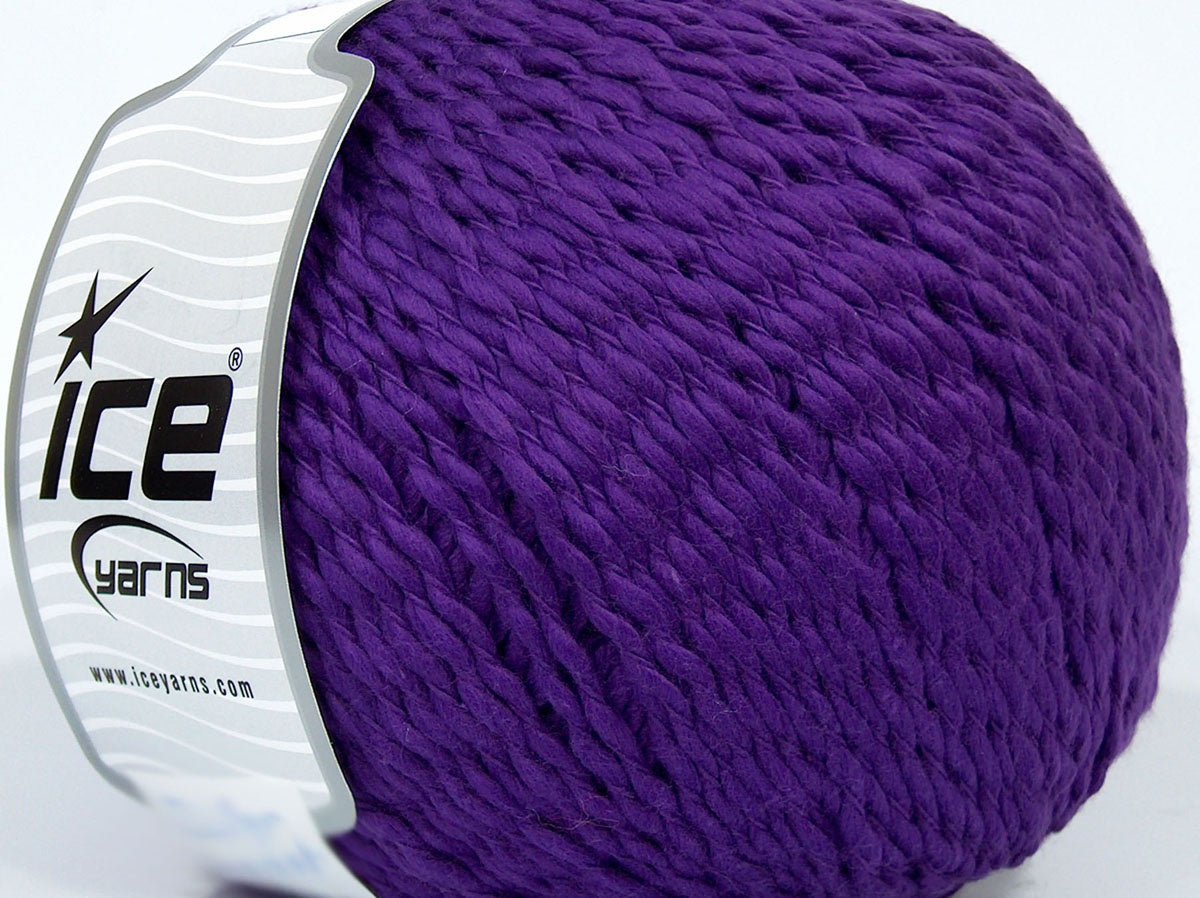240 gr ICE YARNS MISC SALE Hand Knitting Yarn Purple