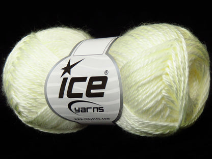 Lot of 6 Skeins Ice Yarns SALE PLAIN Hand Knitting Yarn Ecru