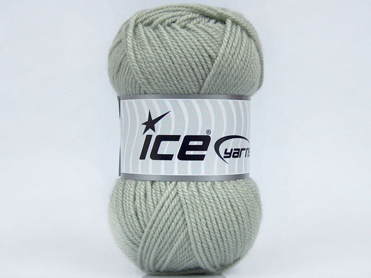 Lot of 8 Skeins Ice Yarns BASICS DK Hand Knitting Yarn Grey