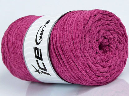 250 gr ICE YARNS MACRAME CHENILLE (100% MicroFiber) Hand Knitting Yarn Orchid