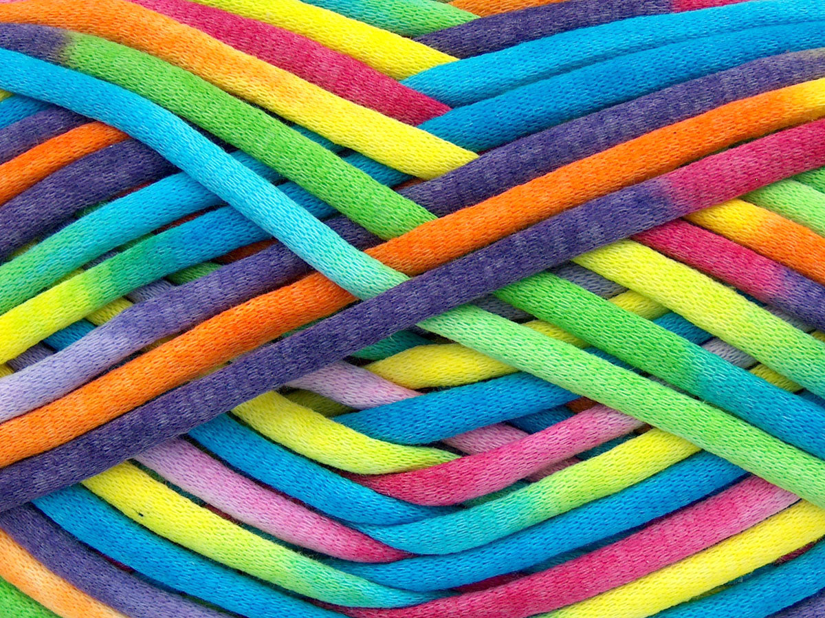 Tube de coton Jumbo Couleur