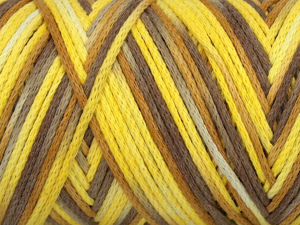 Imprimé macramé en coton