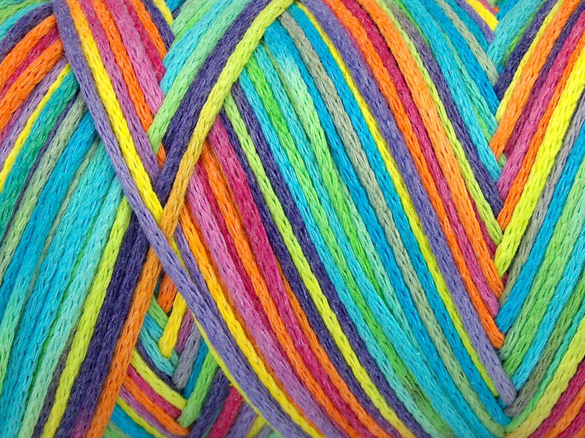 Imprimé macramé en coton