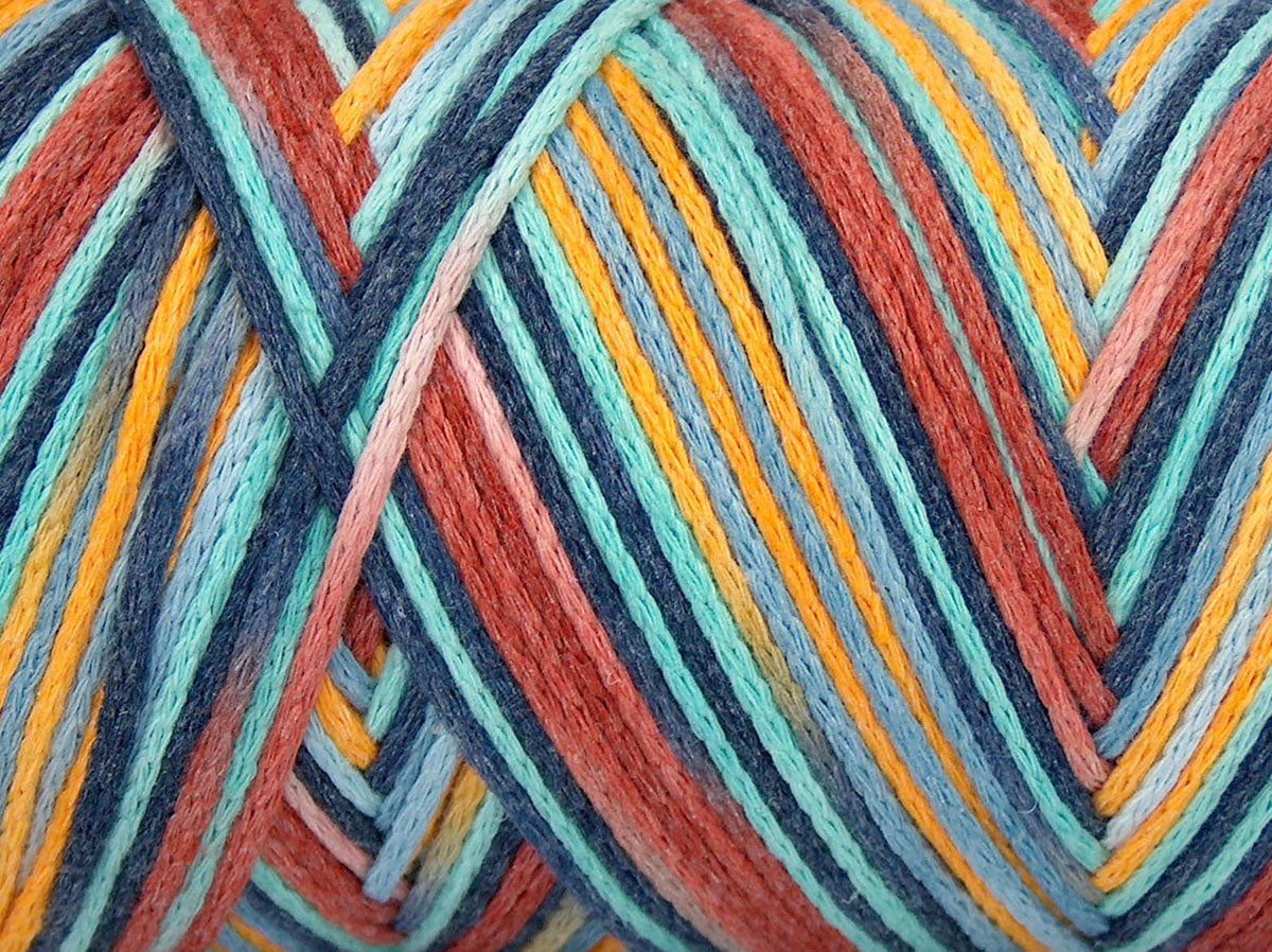 Imprimé macramé en coton