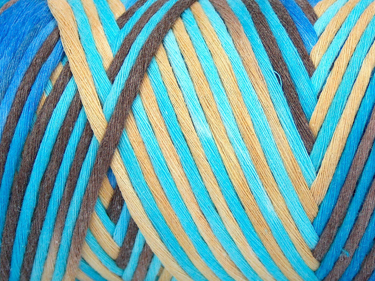 Coton naturel couleur 3 mm