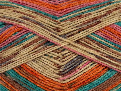 Chaussette multicolore