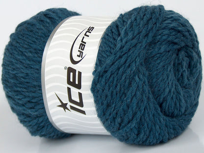 Lot of 4 x 85gr Skeins Ice Yarns SALE WINTER (50% Wool) Hand Knitting Yarn Navy