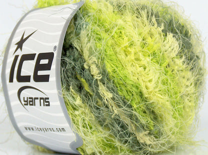 Lot of 8 Skeins Ice Yarns POLAR SOFT Hand Knitting Yarn Green Shades