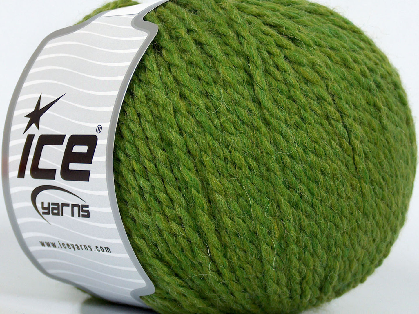 Lot of 3 x 100gr Skeins Ice Yarns AYACUCHO (50% Wool) Hand Knitting Yarn Green
