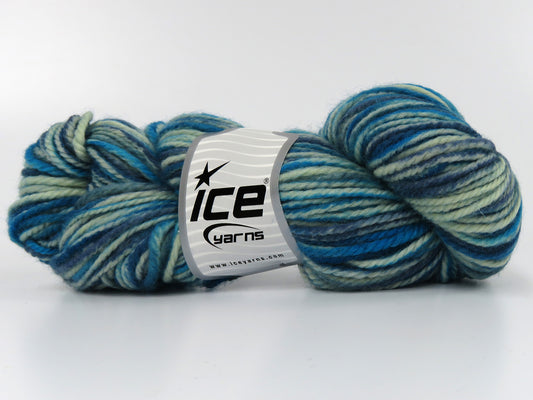 Organic Wool Bulky Hand Paint