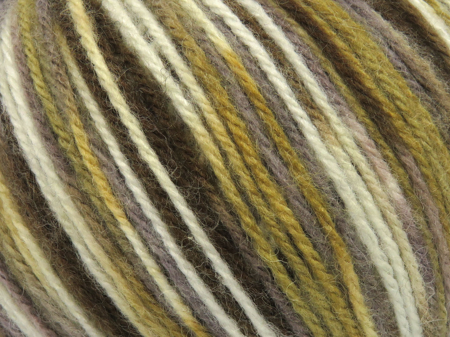 Laine peignée multicolore