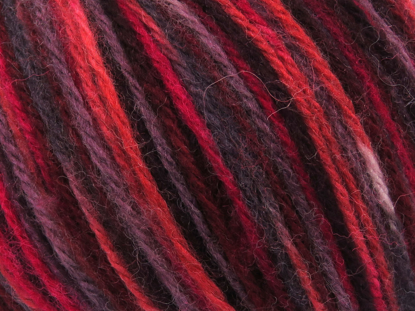 Laine peignée multicolore
