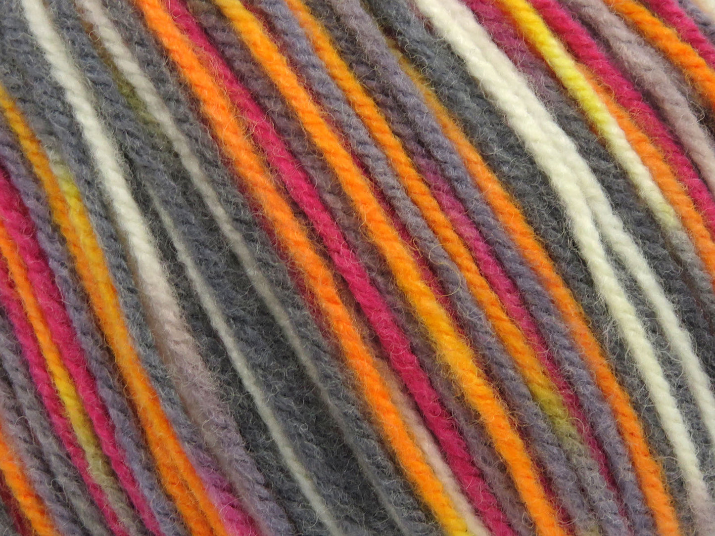 Laine peignée multicolore