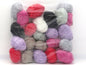 Mixed Lot Multicolor Viscose Glitz Leftover Yarns