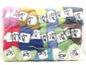 Mixed Lot Multicolor Merino Fur Yarns