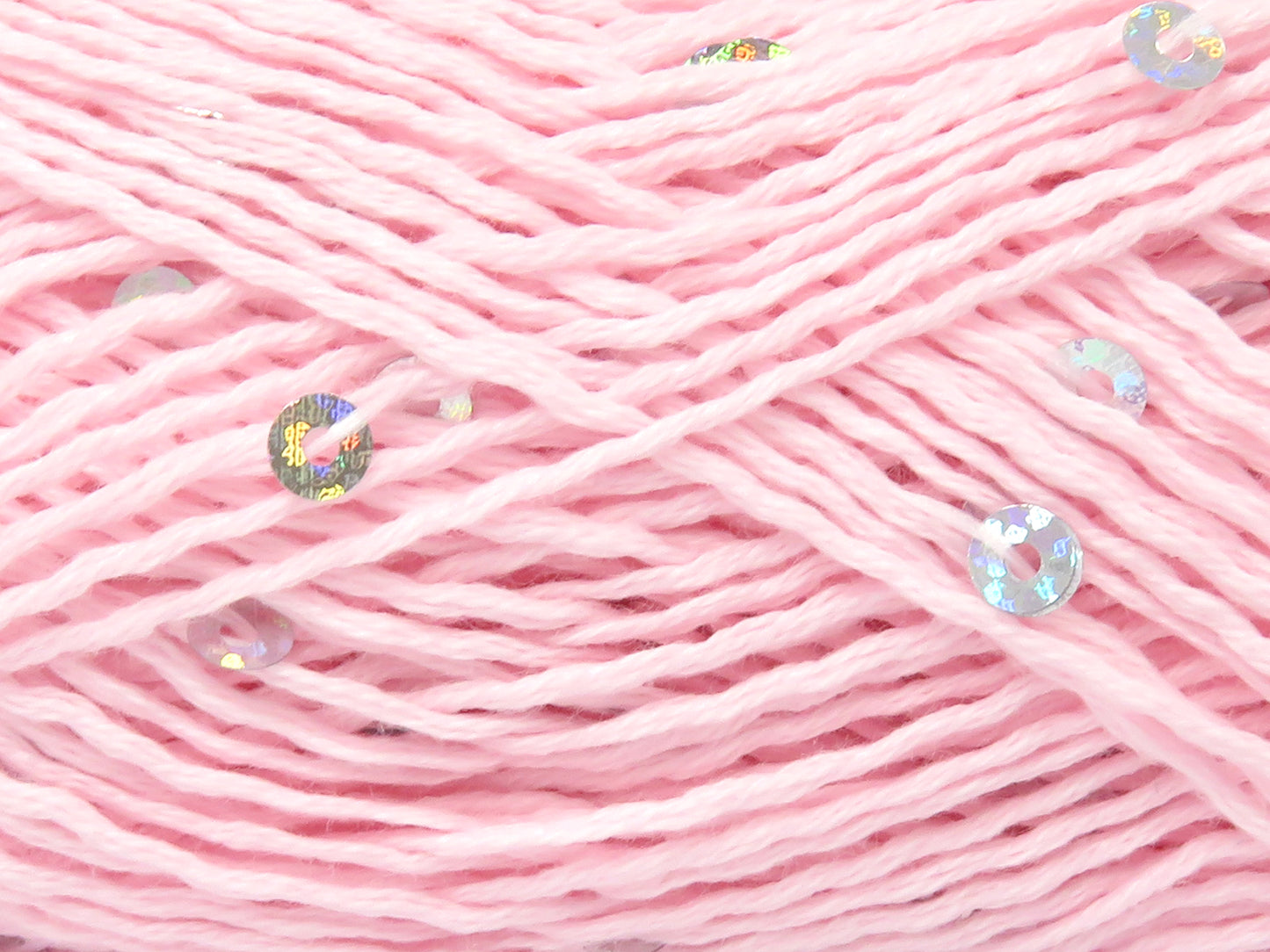 Coton naturel pailleté léger
